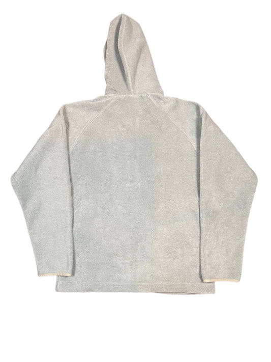 Y2k Billabong Fleece Zip Sweatshirt Gray - S