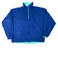 Vintage Löffler Reversible Fleece Green Navy - XL/XXL