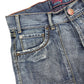 Y2k Caroche Bootcut Denim Pants Blue - S/M