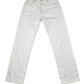 Vintage 501 Levi's Denim Pants White - XS