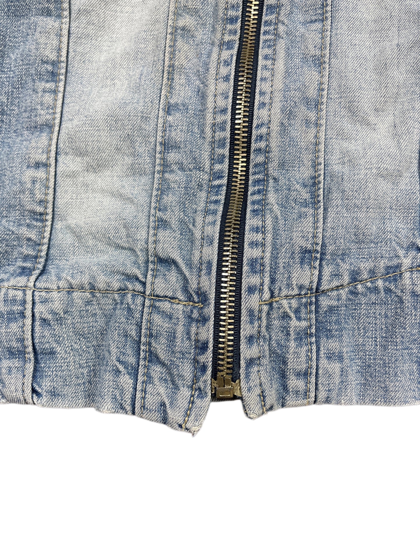 Y2k Miss Sixty Denim Jacket Blue - S