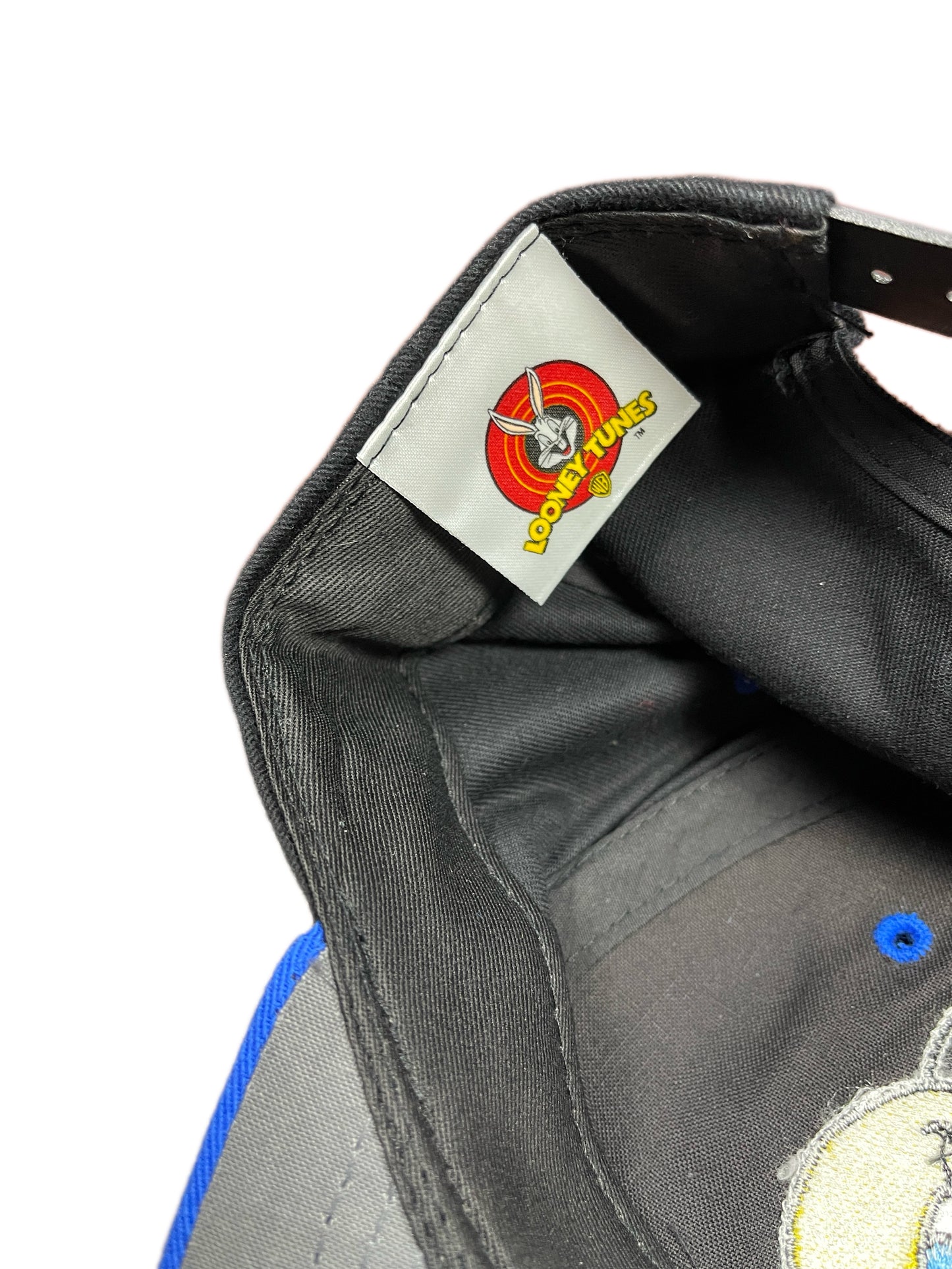 Vintage Tweety 1997 Looney Tunes Warner Bros Cap Blue Black