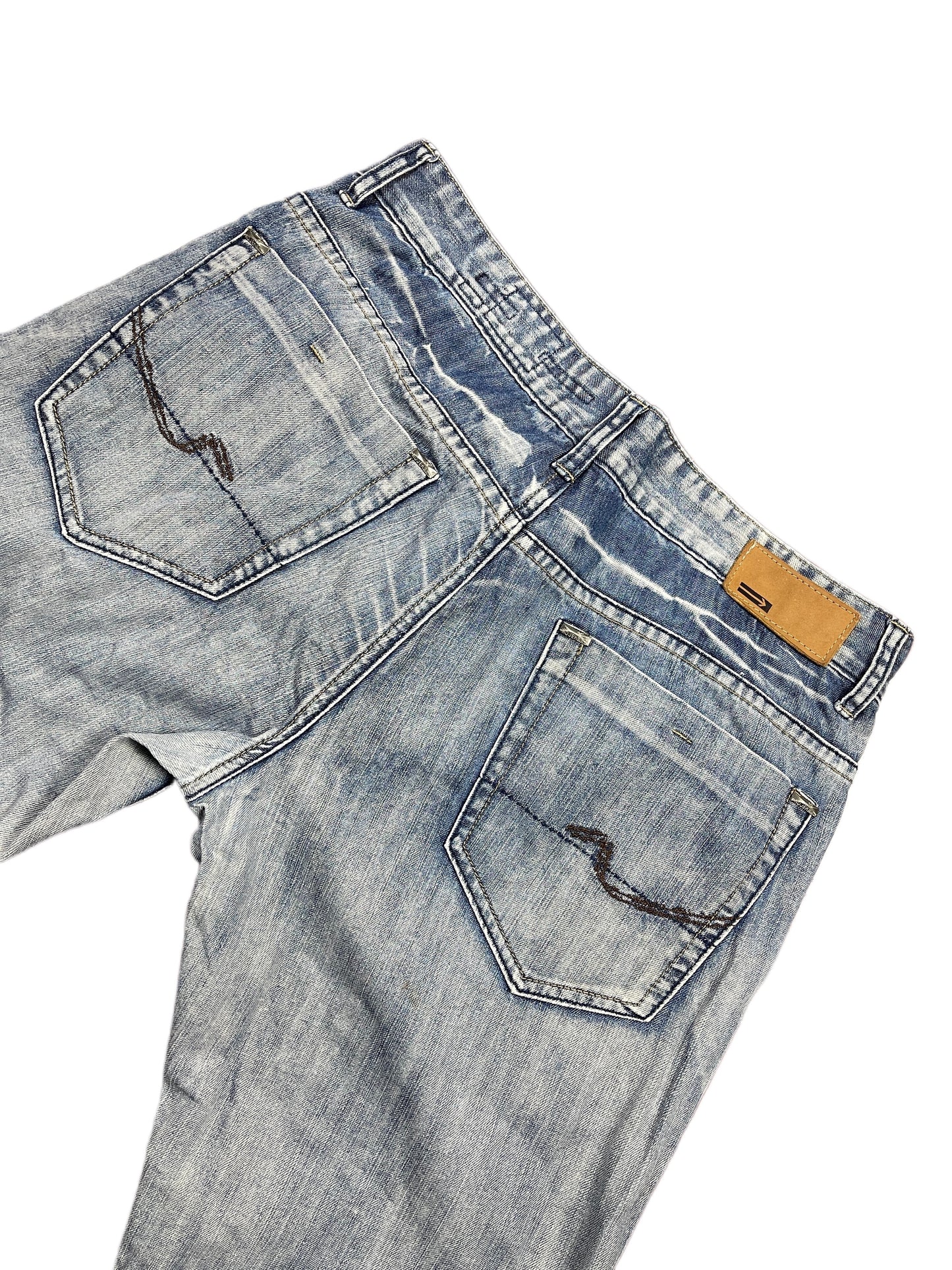 Y2k ProJek Bootcut Denim Pants Blue - M