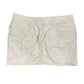 Y2k Bench Skirt Apricot - M