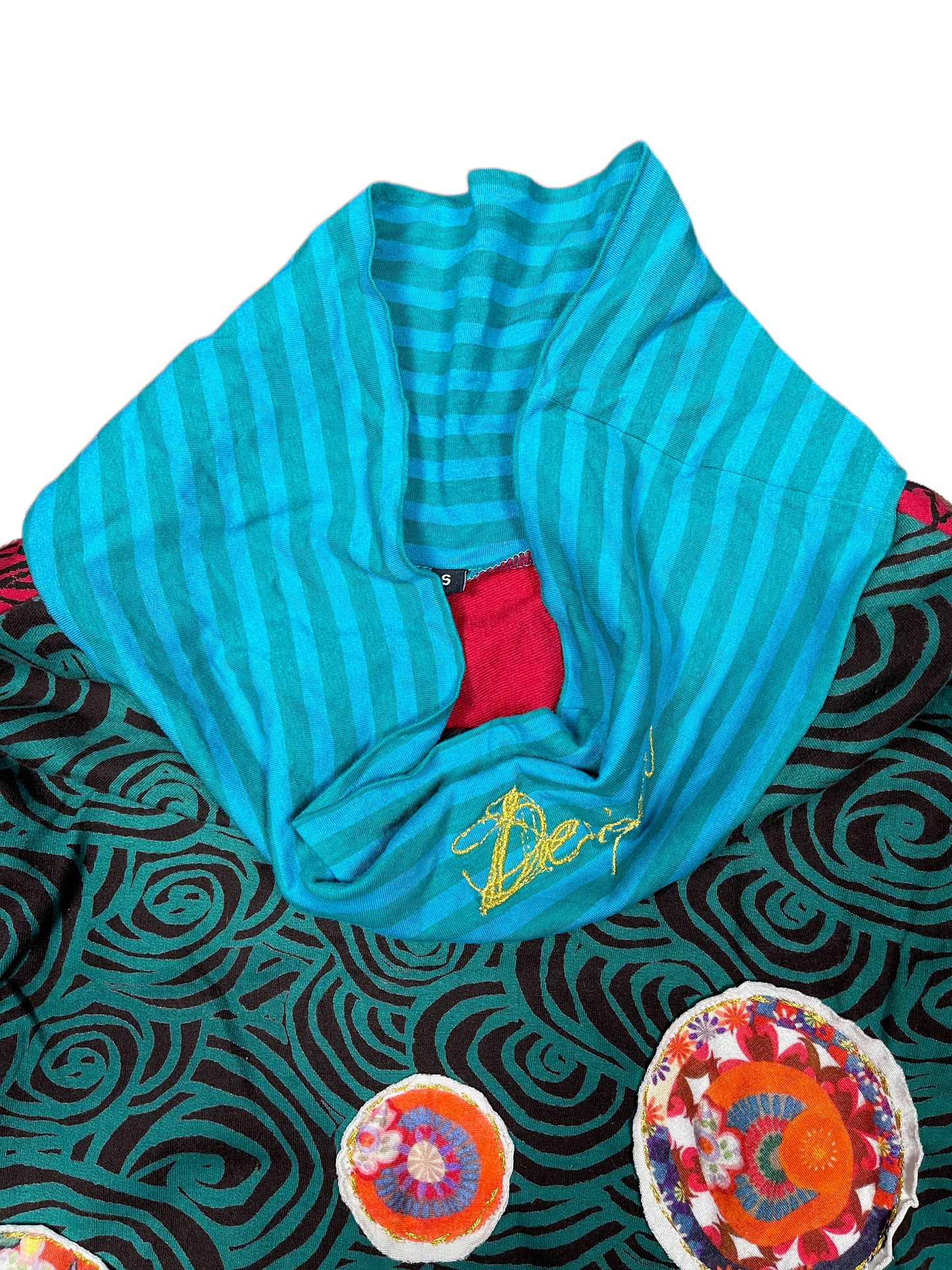 Y2k Desigual Skirt Multicolor - S