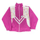 Vintage Esmo Zip Fleece Sweatshirt Pink - S/M
