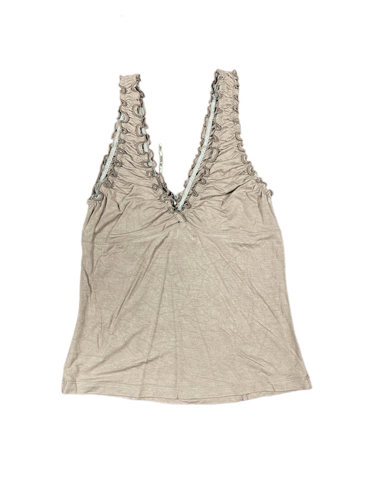 Y2k Mundo Mix Sleeveless Top Brown - M/L