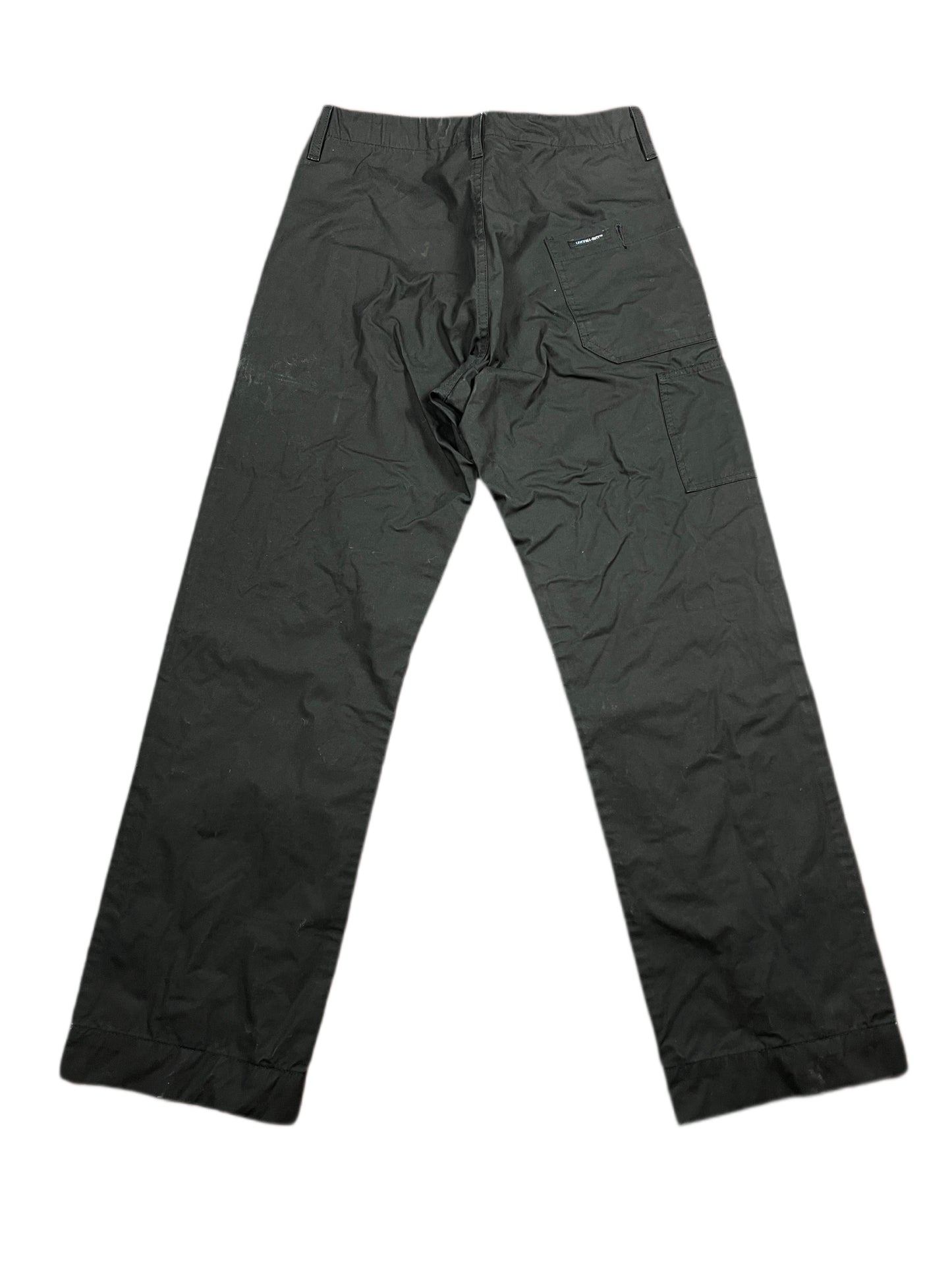 Vintage Levi's Heavy Duty Waxed Pants Black - XS