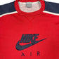 Y2k 2000s Nike Sweatshirt Spellout Red M