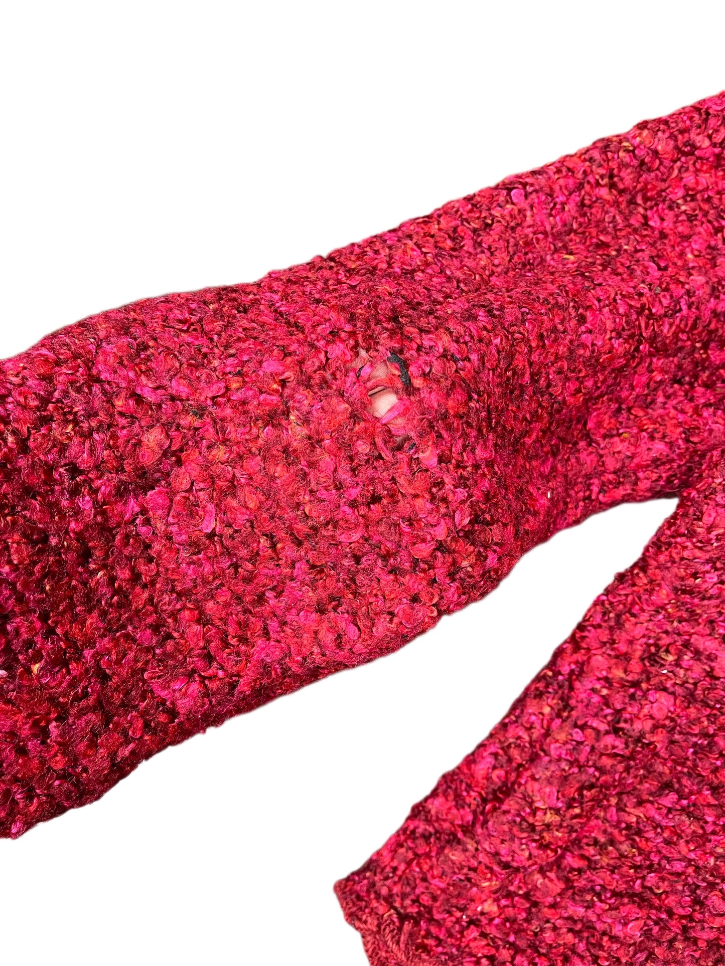 Patrice Breal Knit Cardigan Red - M