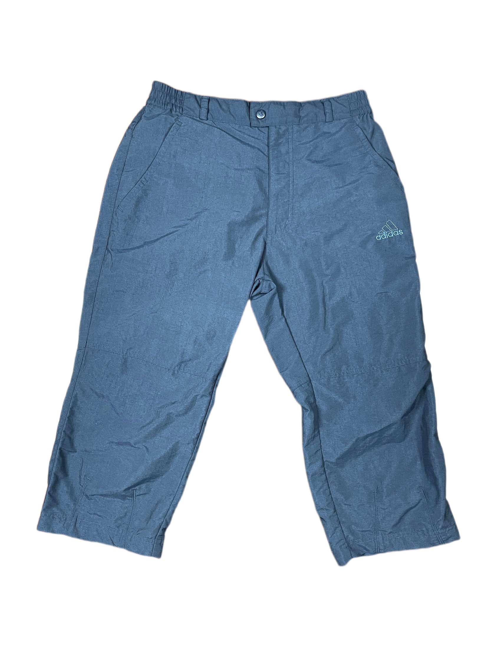 Vintage 2002 Adidas Capri Sport Pants Navy - S