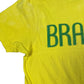 Y2k Nike Brasil T-Shirt Yellow - S