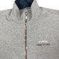 Vintage Zip Sweatshirt Gray - L