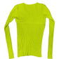 Thick Long Sleeve Top Green - M