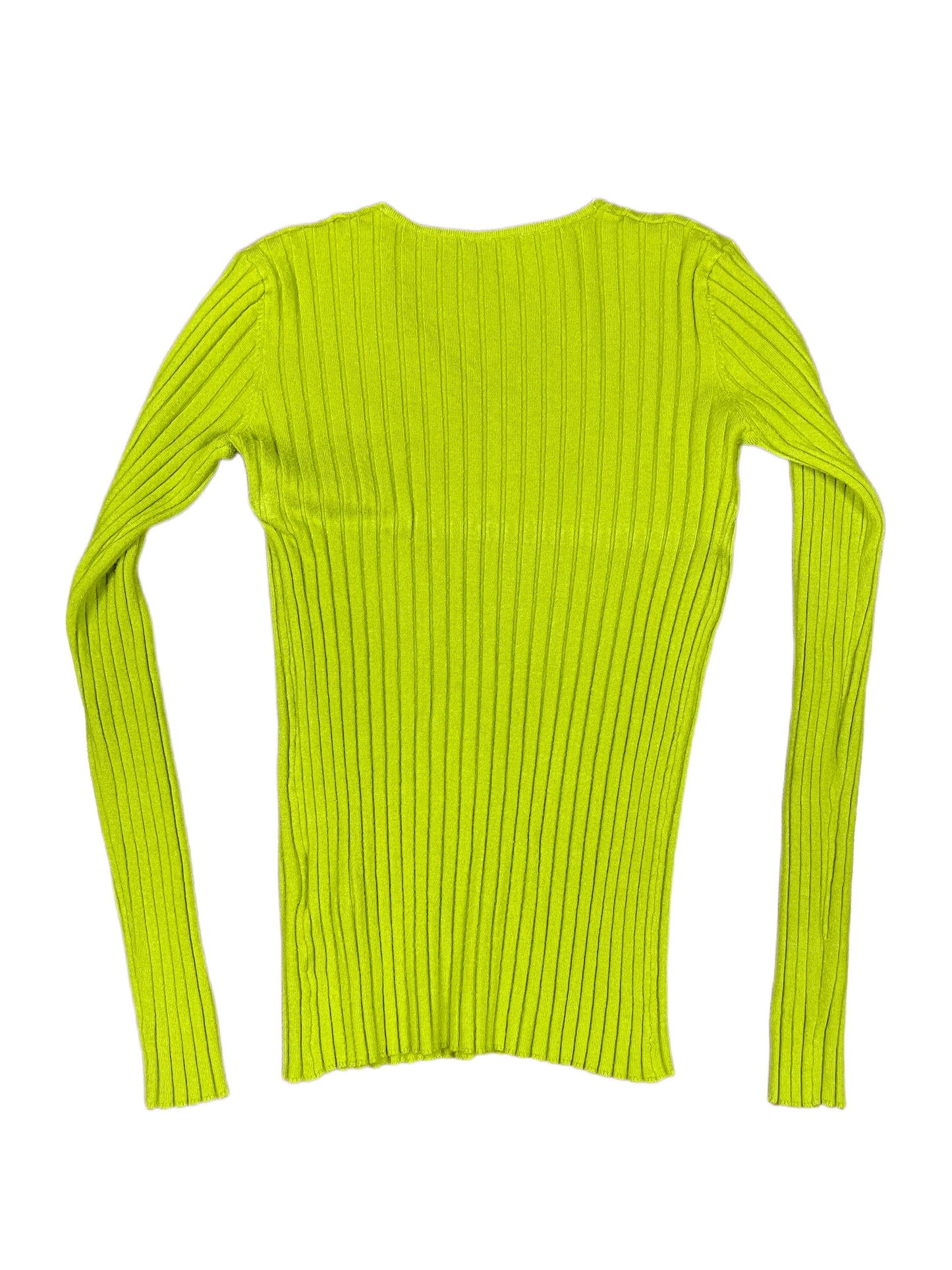 Thick Long Sleeve Top Green - M