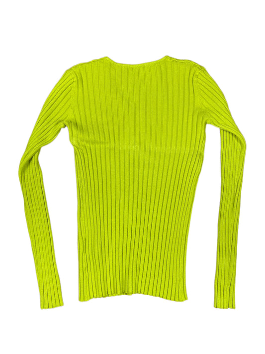 Thick Long Sleeve Top Green - M