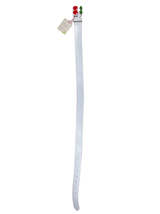 Y2k 2000s Pacha Plug In Belt White