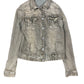 Y2k MAS Denim Jacket Blue Brown - S