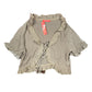 Y2k BbG Short Sleeve Top Brown - L/XL