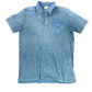 Y2k DIesel Polo Shirt Blue - M