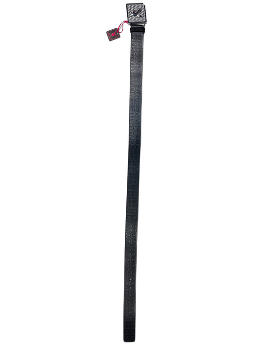 Y2k Playboy Leather Plug Belt Black 2004