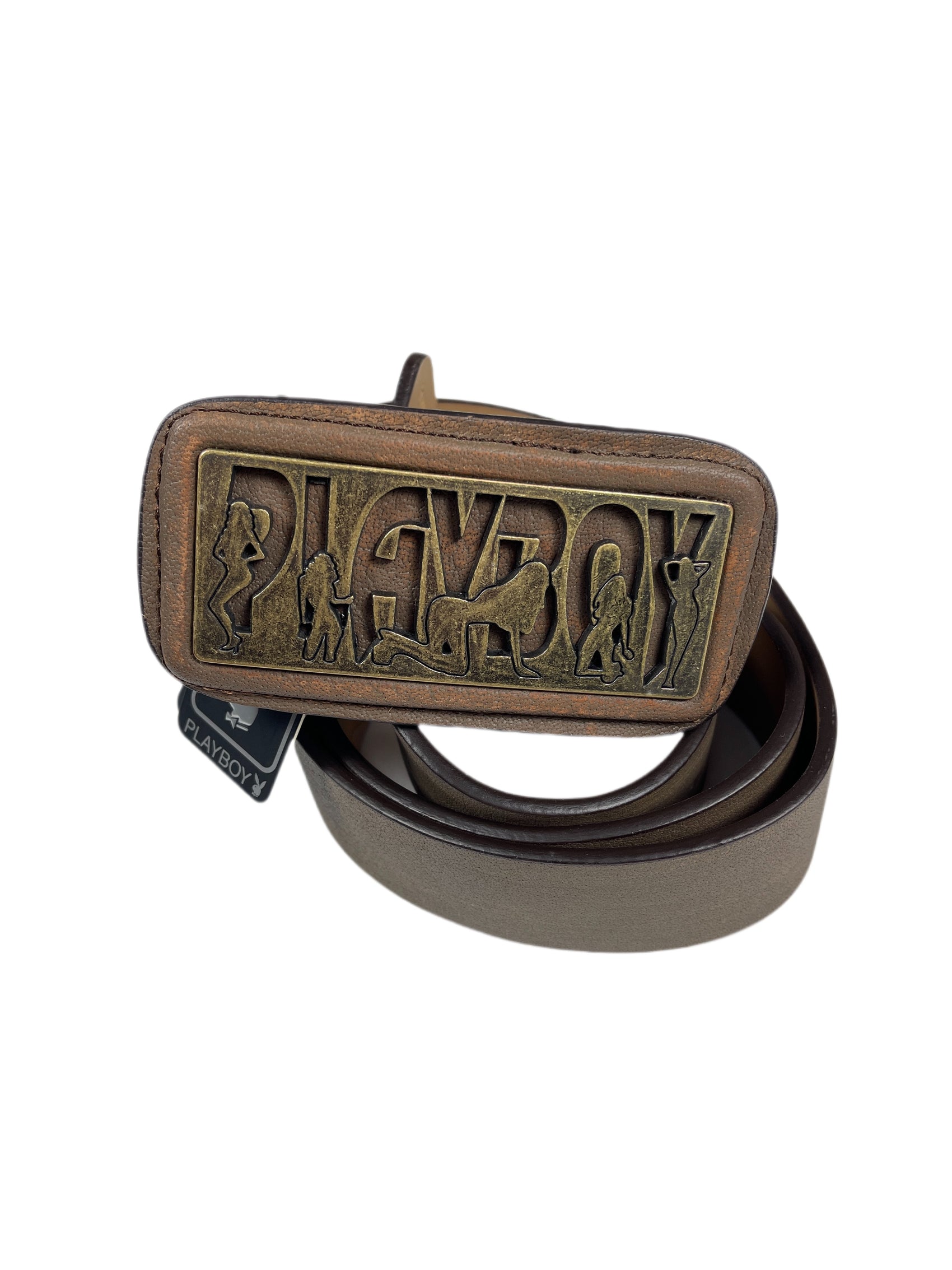 Y2k Playboy Plug In Belt Brown 2004