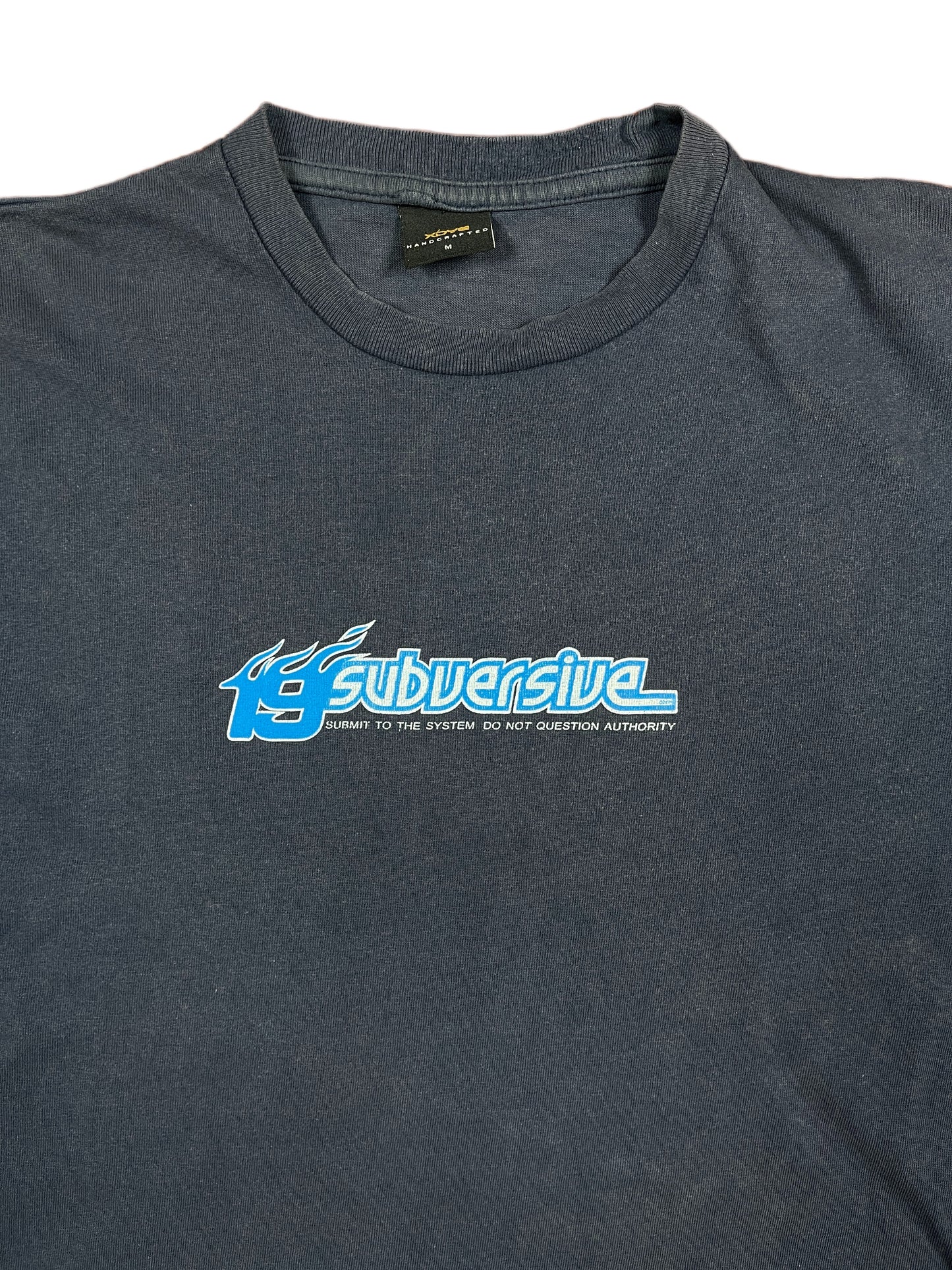 Y2k XDYE T-Shirt Navy - M