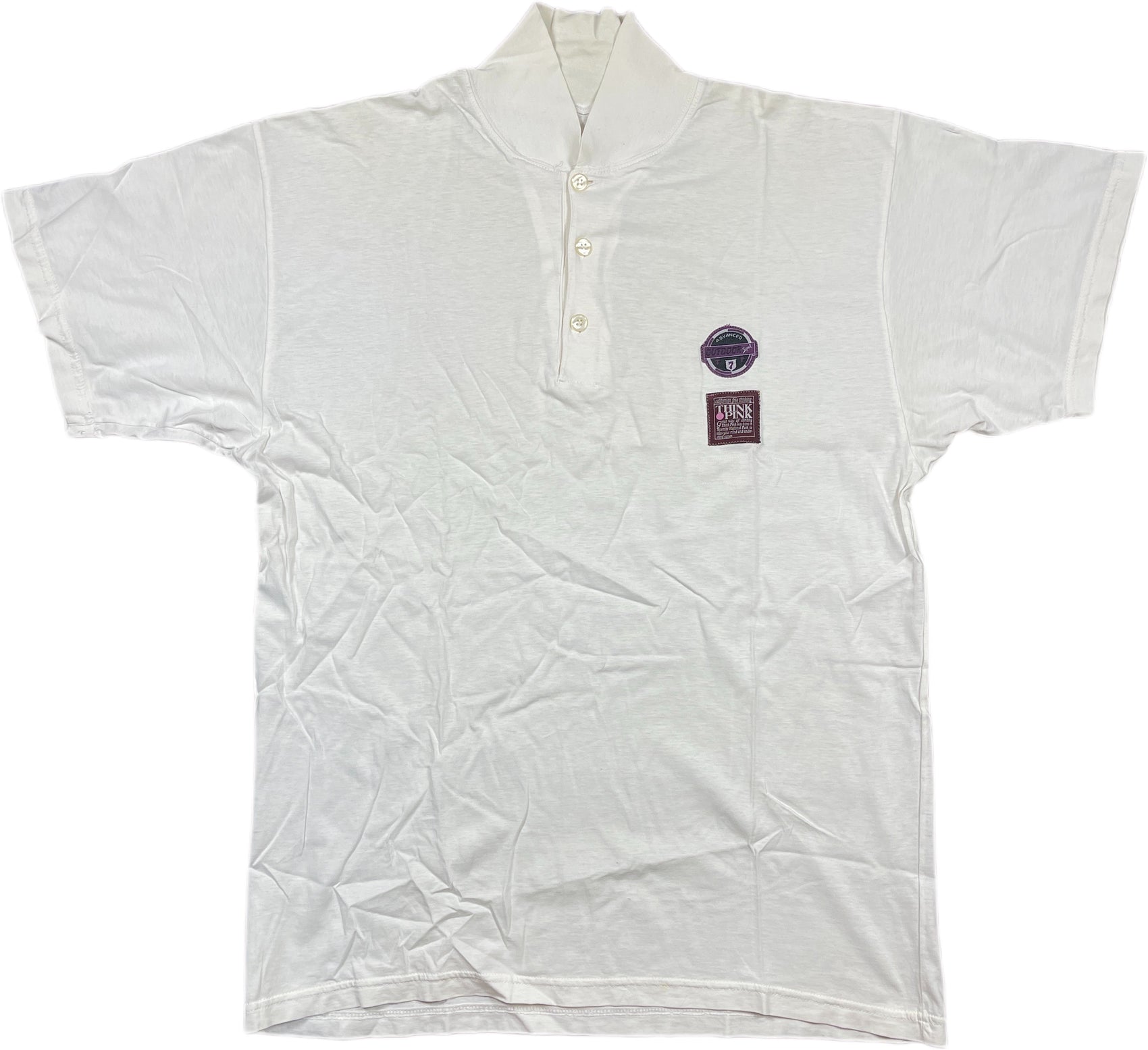 Vintage Think Pink T-Shirt White Cotton M/L