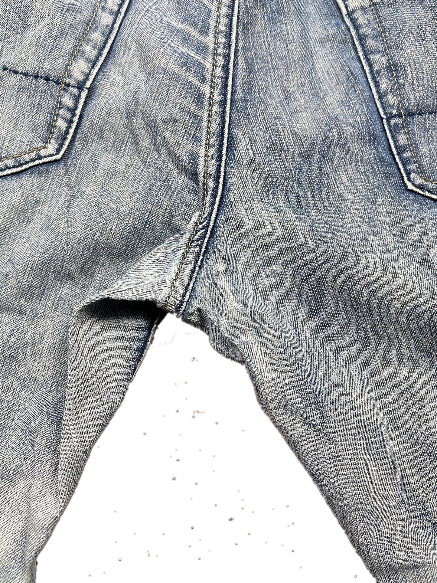 Y2k ProJek Bootcut Denim Pants Blue - M