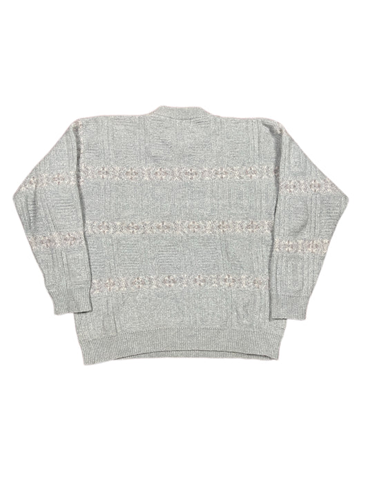 Vintage John Peter Knitted Sweatshirt Turquoise - M