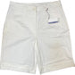 Bally Golf Bermuda Shorts White Cotton Blend M