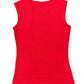 Y2k Sleeveless Top Red - M