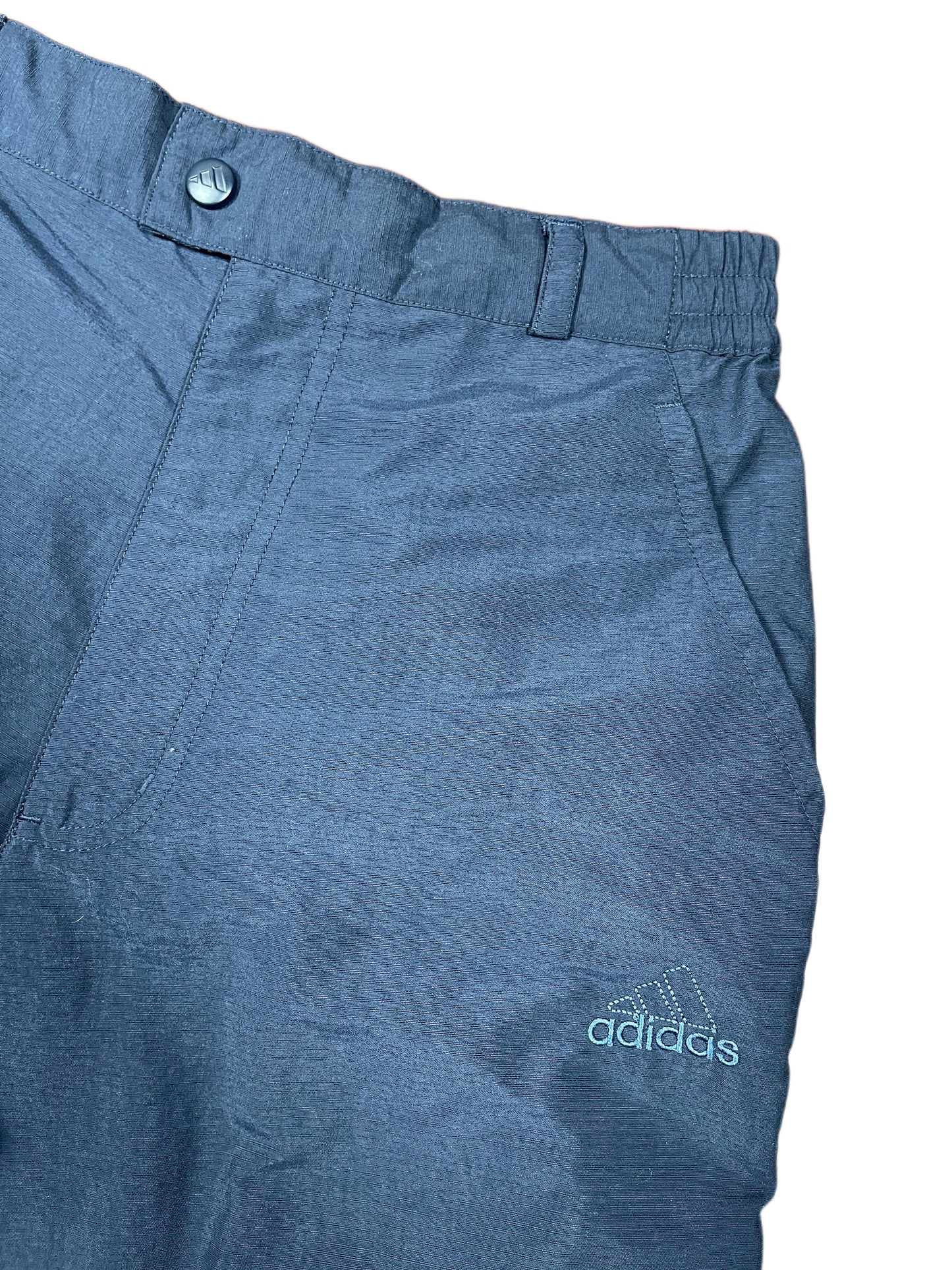 Vintage 2002 Adidas Capri Sport Pants Navy - S