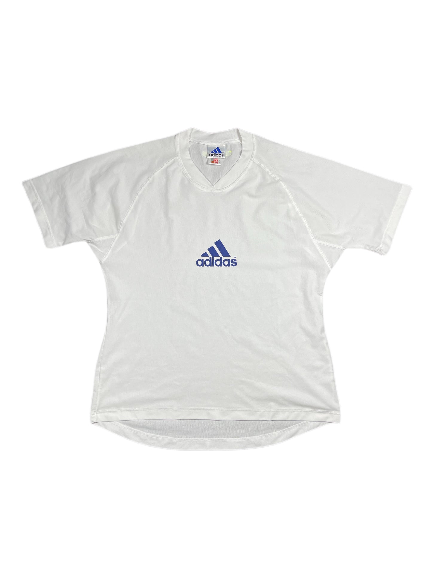 Vintage Adidas Equipment Sport T-Shirt White - XL