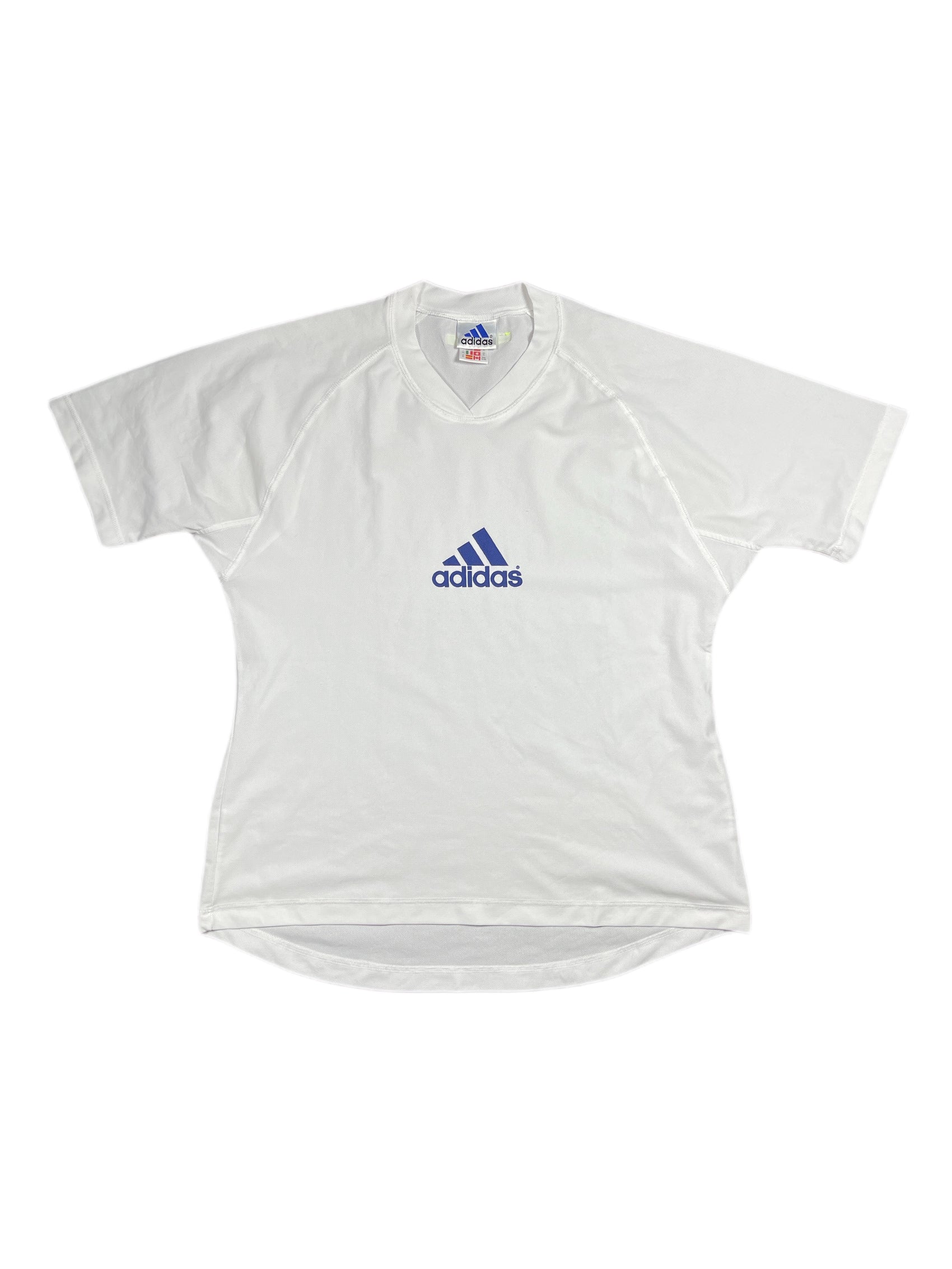 Vintage Adidas Equipment Sport T-Shirt White - XL