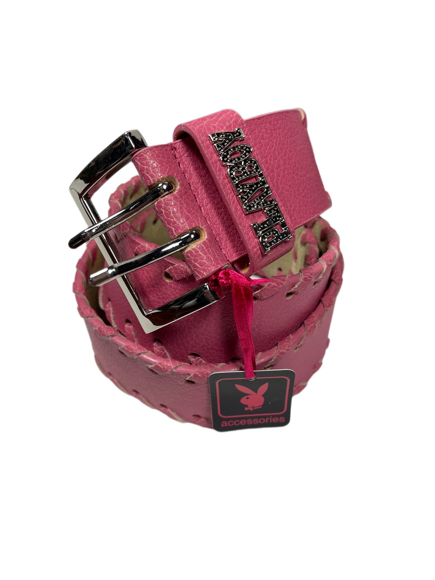Y2k Playboy Belt Pink 2004