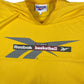 Vintage Reebok Basketball T-Shirt Yellow - XL