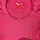 Y2k Esprit Short Sleeve Top Pink - S