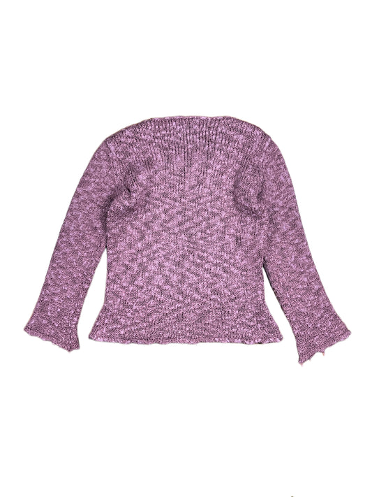Vintage Morbida Knitted Sweatshirt Purple - L