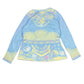 Shepards Knitted Sweatshirt Blue Yellow - M