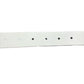Y2k Playboy Leather Plug Belt White 2004