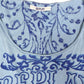 Y2k Replay Sleeveless Top Blue - M