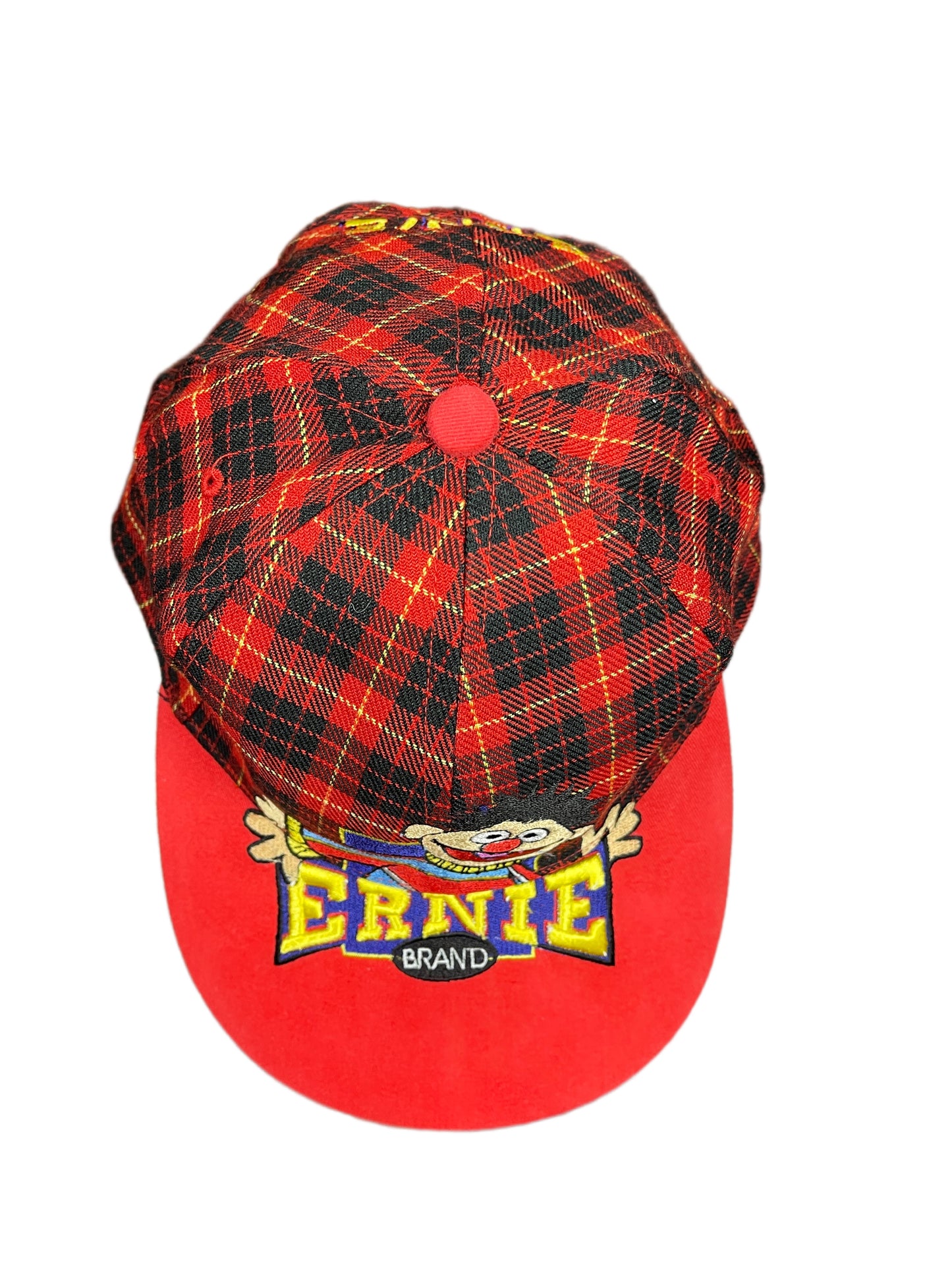 Vintage Ernie 1998 Sesame Street Cap Red