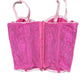 Y2k Corset Pink Sleeveless Top - S