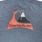 Y2k Quiksilver Sweatshirt Blue - XXL