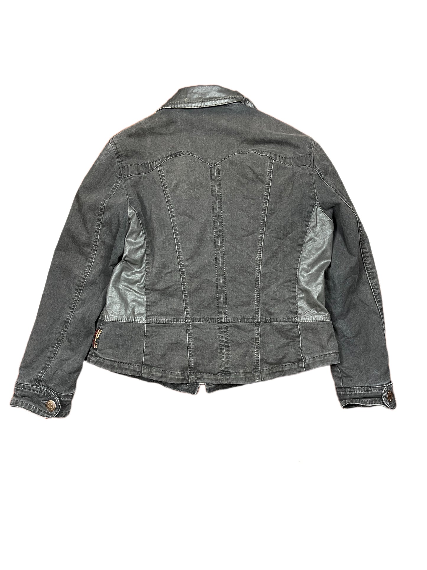 Y2k Jocavi Denim Jacket Black - XL
