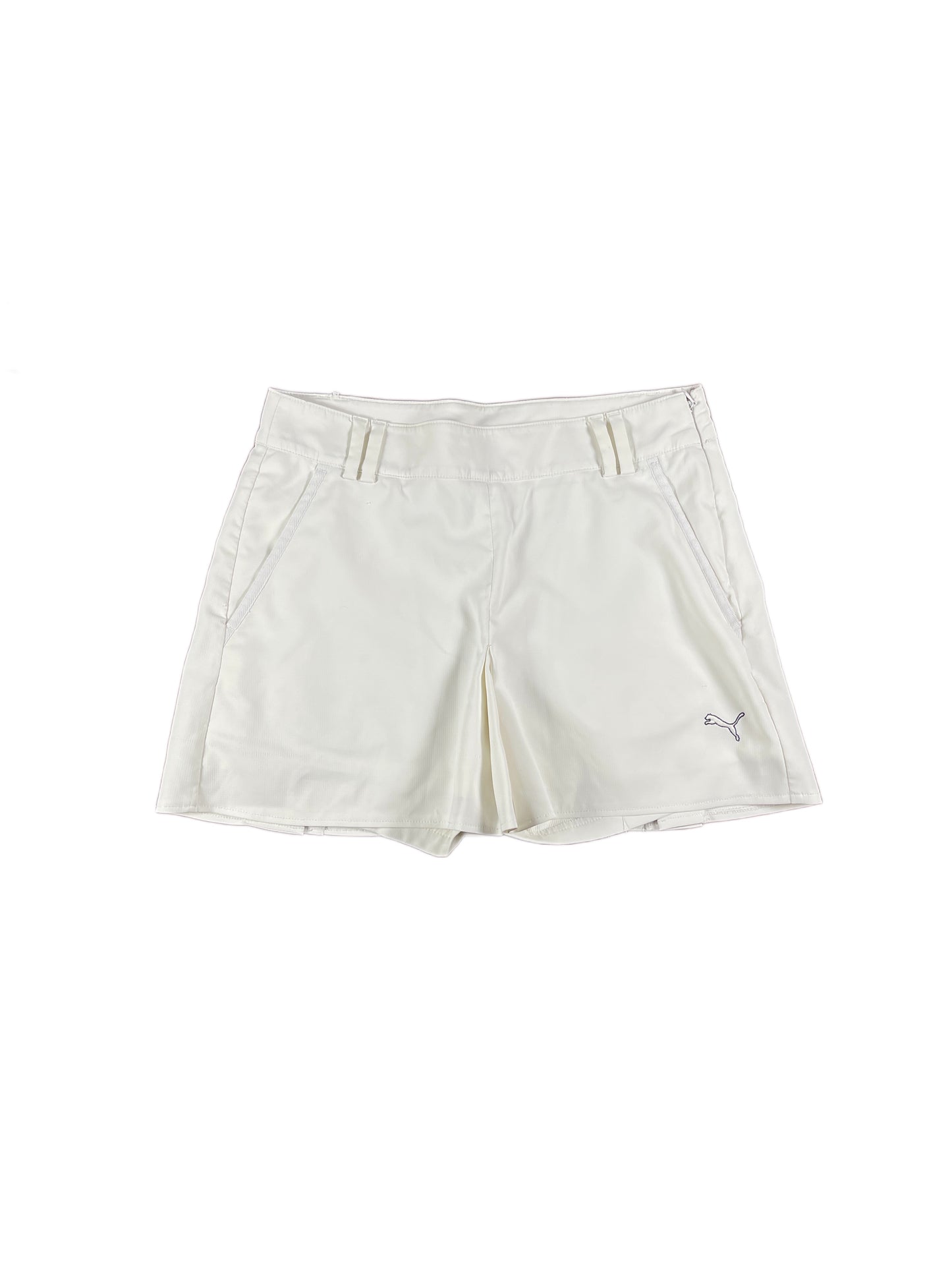 Y2k Puma Tennis Mini Skirt White - M