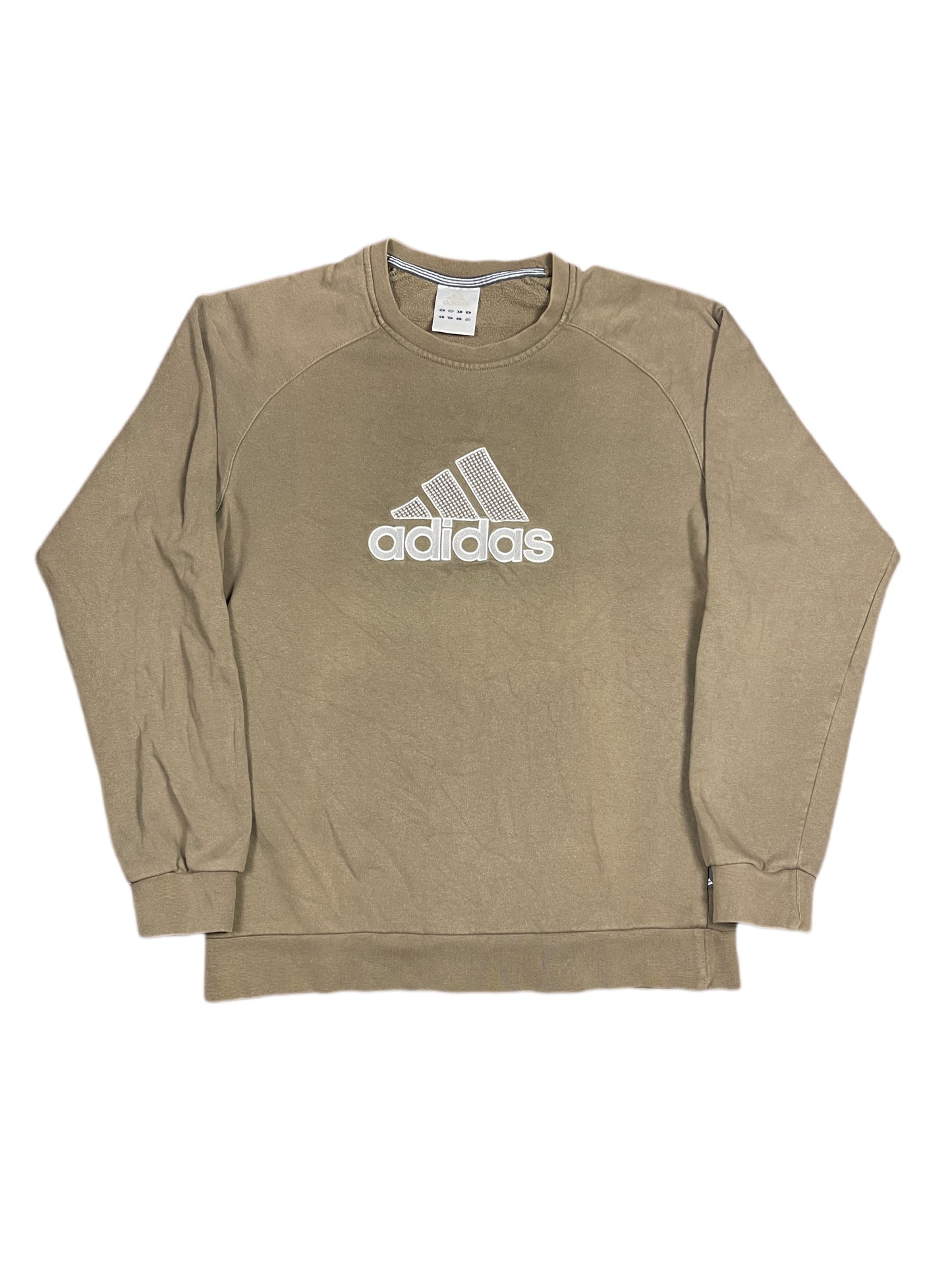 Y2k 2008 Adidas Sweatshirt Brown M