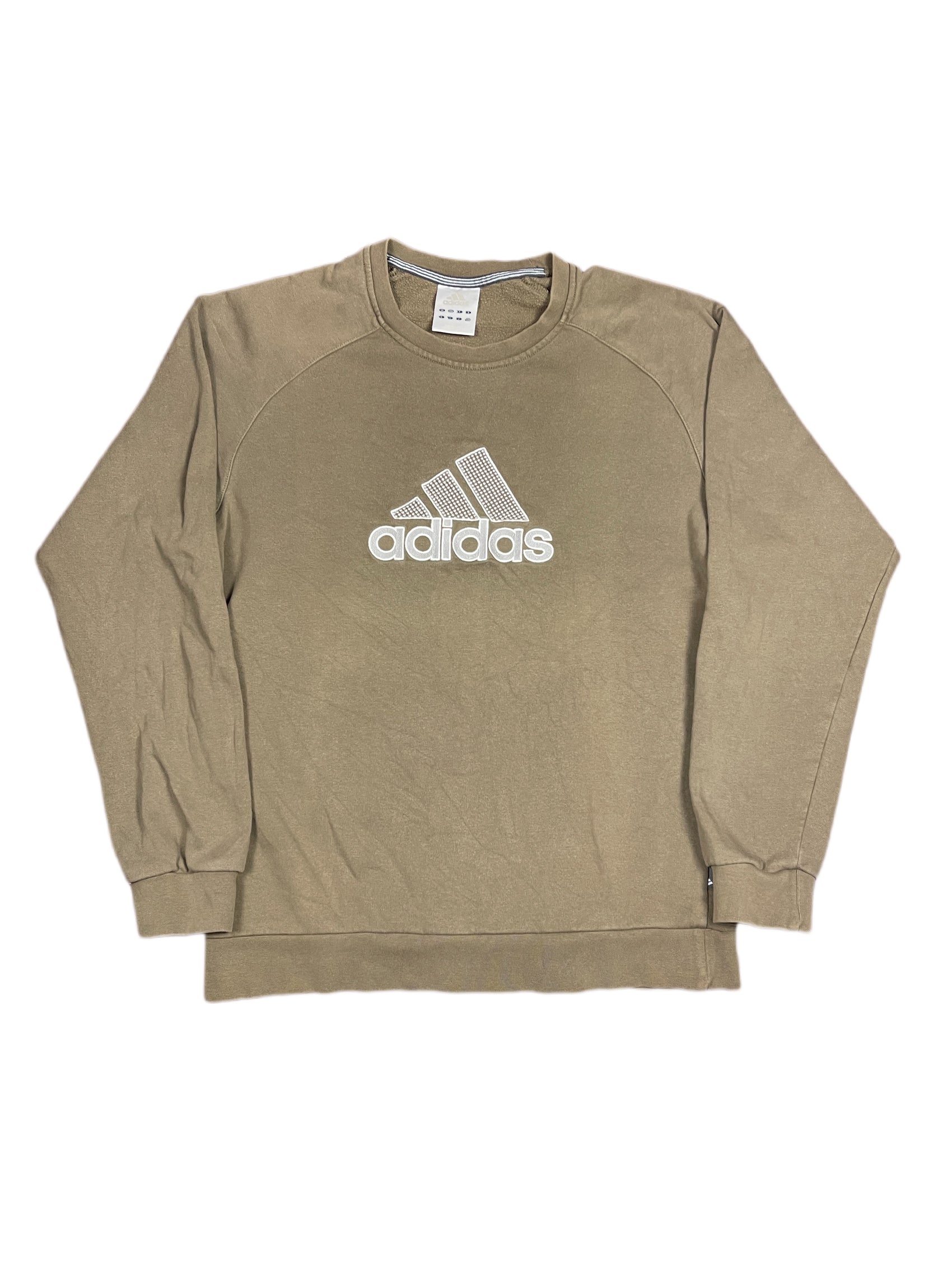 Y2k 2008 Adidas Sweatshirt Brown M