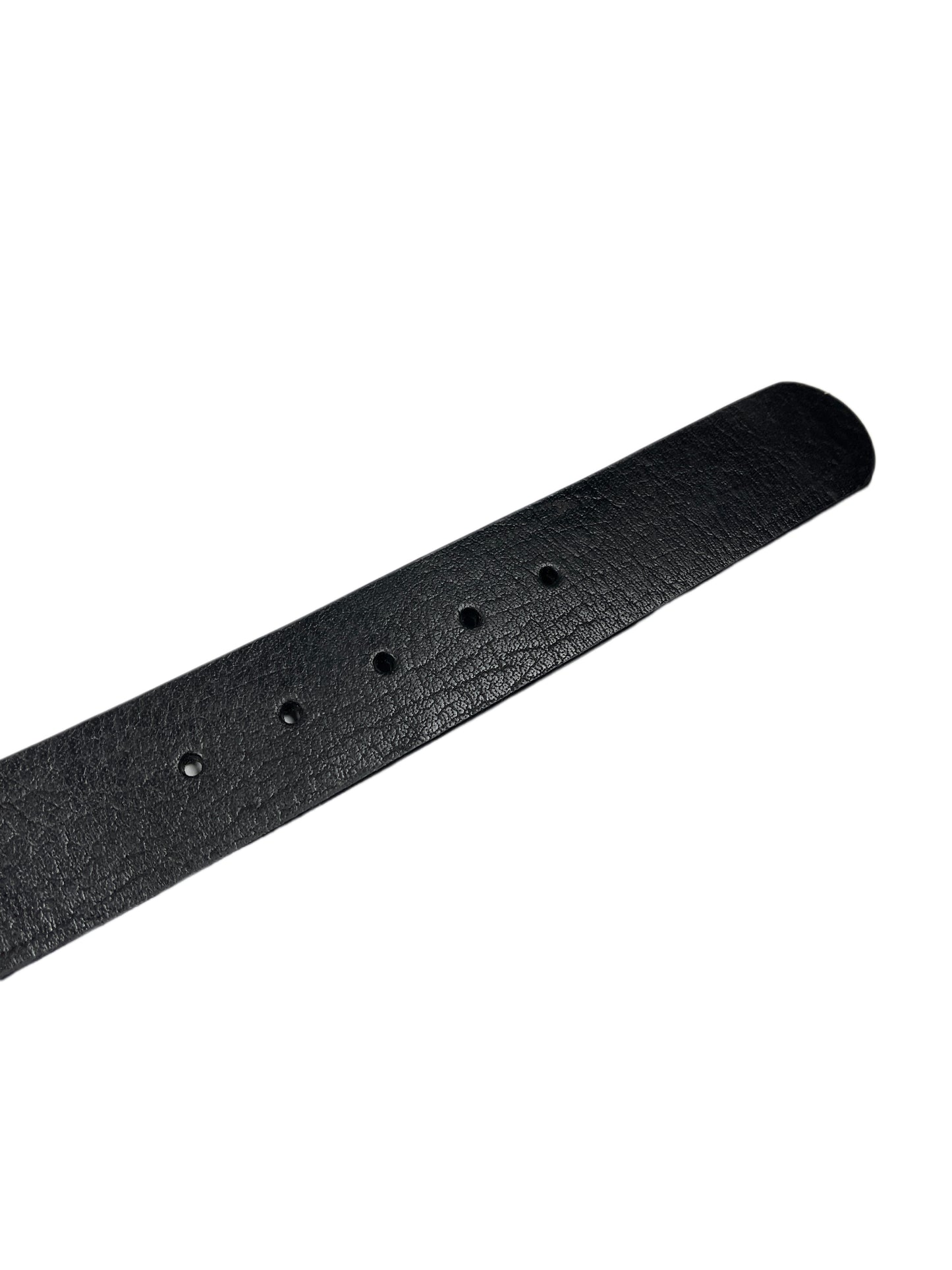 Y2k Playboy Vegan Leather Belt Black 2004